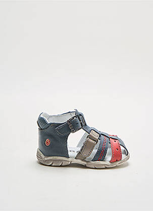 Sandales/nu pieds bout ouvert plateforme bleu GBB garçon