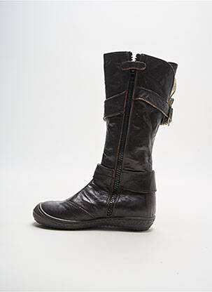 Bottes voute plantaire bout rond marron BELLAMY fille