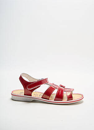 Sandales/Nu pieds rouge BELLAMY pour fille