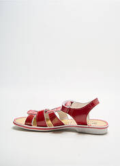 Sandales/Nu pieds rouge BELLAMY pour fille seconde vue