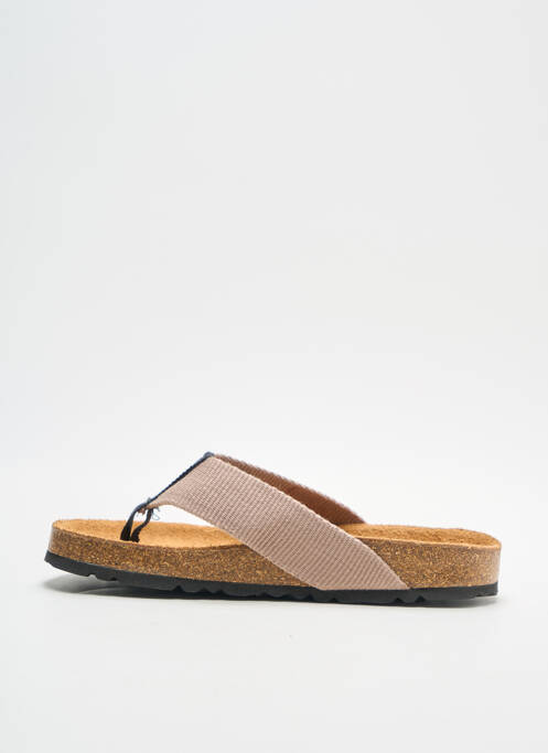Tongs bout ouvert bout ouvert beige DKR garcon