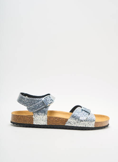 Sandales/Nu pieds gris EMMA pour femme