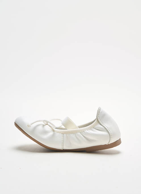 Ballerines blanc ACEBOS pour fille