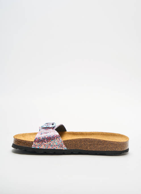 Mules/Sabots rose EMMA pour fille