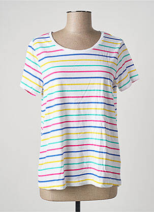 T-shirt coupe droite manches courtes blanc STOOKER WOMEN femme