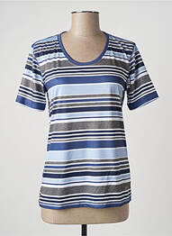 T-shirt stretch manches courtes bleu STOOKER WOMEN femme