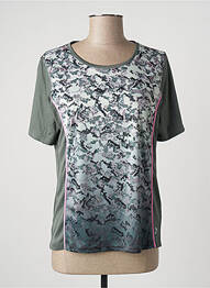 T-shirt stretch manches courtes vert STOOKER WOMEN femme