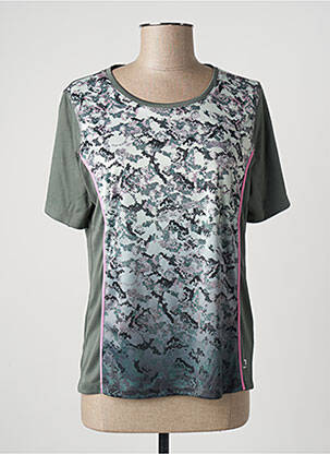 T-shirt stretch manches courtes vert STOOKER WOMEN femme