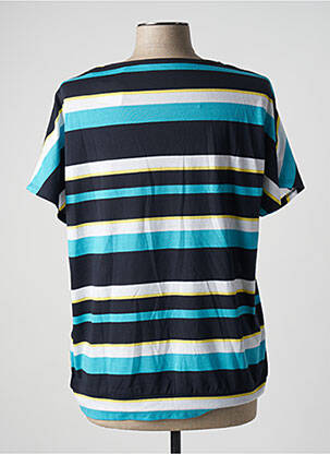 T-shirt stretch manches courtes bleu SPORT BY STOOKER femme
