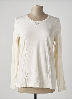 T-shirt beige STYLE BEA BY STOOKER pour femme