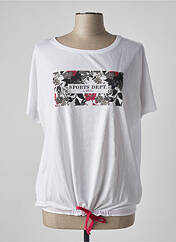 T-shirt blanc SPORT BY STOOKER pour femme seconde vue