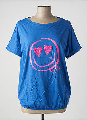 T-shirt bleu STOOKER pour femme