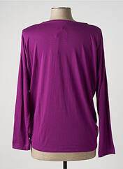 T-shirt violet SPORT BY STOOKER pour femme seconde vue