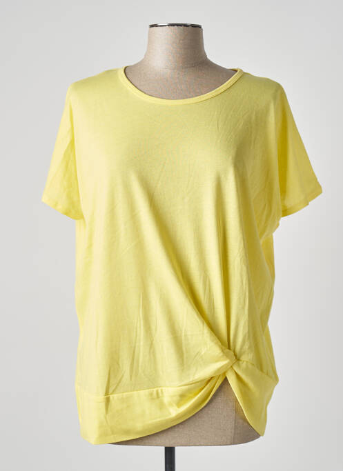 T-shirt jaune SPORT BY STOOKER pour femme