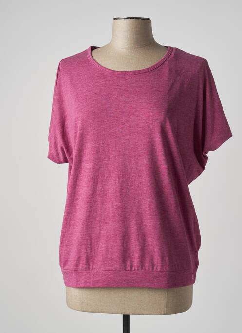 T-shirt violet SPORT BY STOOKER pour femme