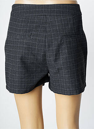 Short coupe droite taille haute noir CACHE CACHE femme