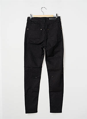 Jeans coupe slim stretch taille haute noir BONOBO femme