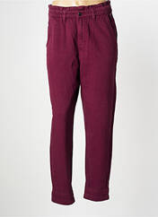 Pantalon large rouge BONOBO pour femme seconde vue