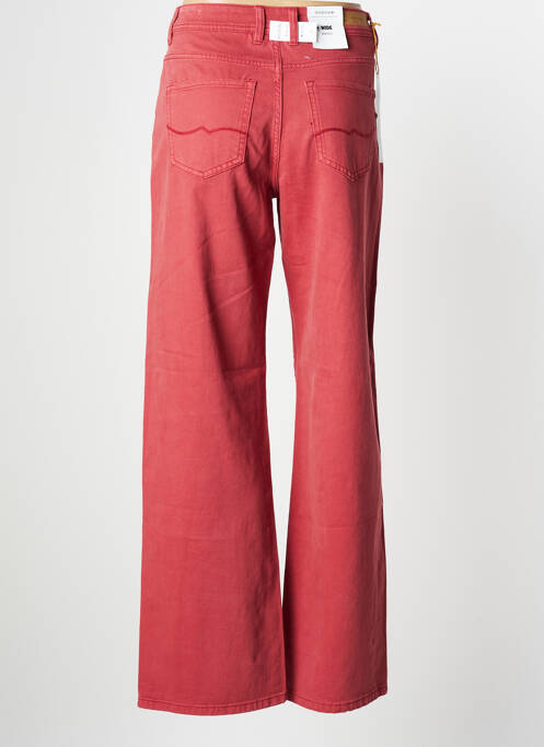 Jean coupe flare rouge BONOBO pour femme
