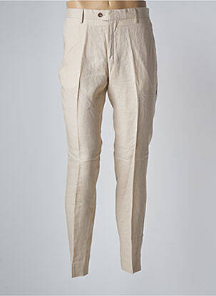 Pantalon chino poches taille normale beige DOPPELGÄNGER homme