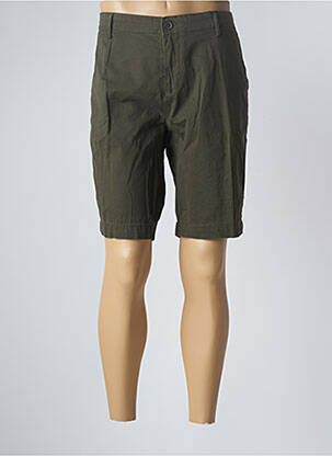Bermuda stretch taille normale vert DOPPELGÄNGER homme