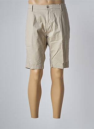 Bermuda stretch taille normale beige DOPPELGÄNGER homme