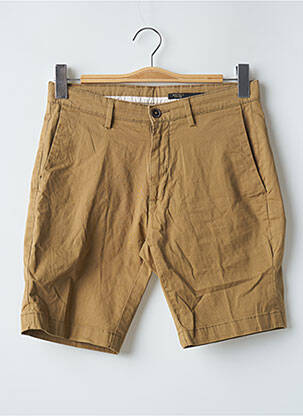 Bermuda stretch taille normale marron DOPPELGÄNGER homme