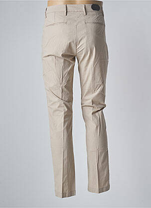 Pantalon chino tissage popeline taille normale beige DOPPELGÄNGER homme