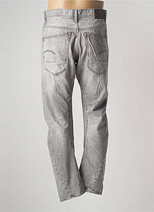 Jeans coupe droite fermeture boutonnée sur le devant taille normale gris G STAR homme