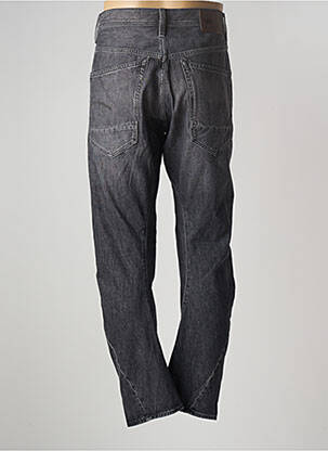 Jeans coupe droite effet usé taille normale noir G STAR homme