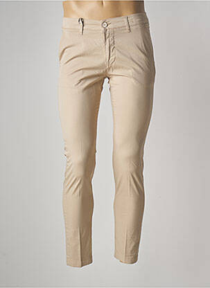 Pantalon chino poches taille normale beige DOPPELGÄNGER homme