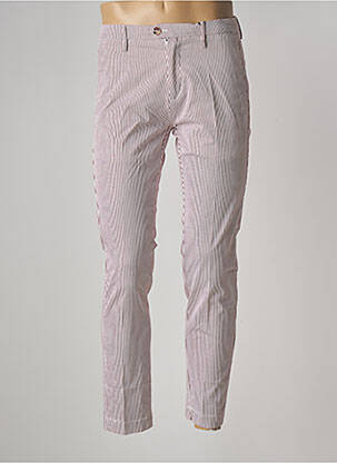 Pantalon chino tissage popeline taille normale marron DOPPELGÄNGER homme