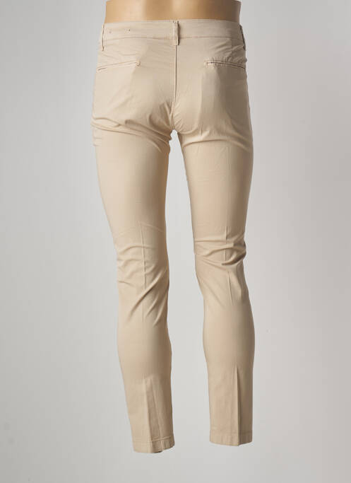 Pantalon chino poches taille normale beige DOPPELGÄNGER homme