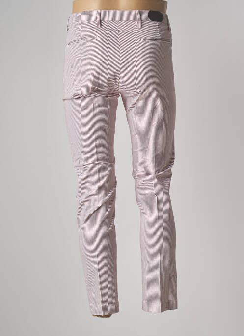 Pantalon chino tissage popeline taille normale marron DOPPELGÄNGER homme