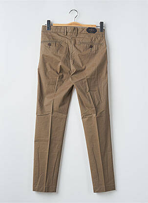 Pantalon chino tissage popeline taille normale vert DOPPELGÄNGER homme