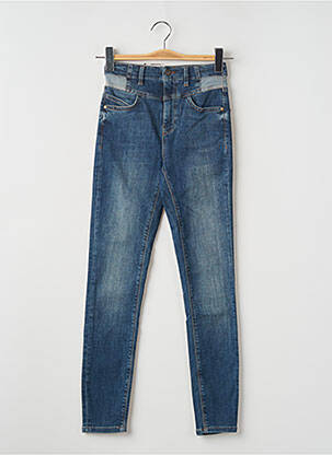 Jeans skinny taille haute taille haute bleu BONOBO femme