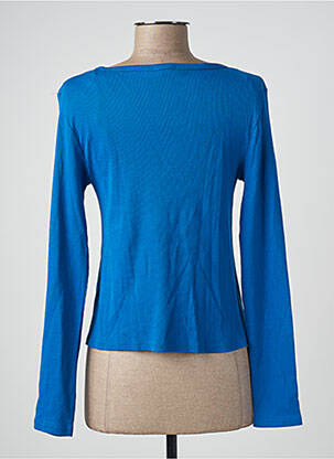 Gilet manches longues stretch bleu CACHE CACHE femme
