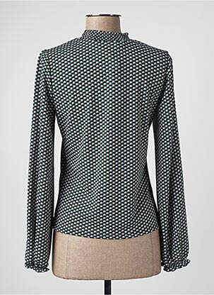 Top tissage jersey manches longues vert CACHE CACHE femme