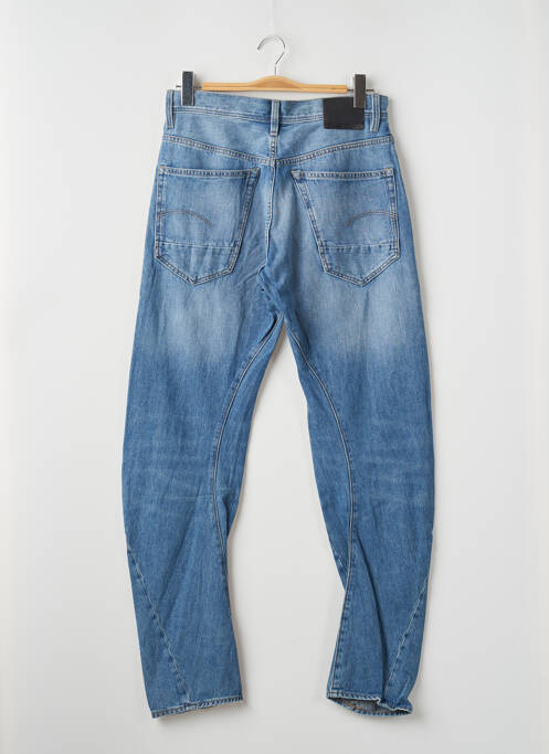 Jeans coupe slim fermeture boutonnée sur le devant taille haute bleu G STAR homme