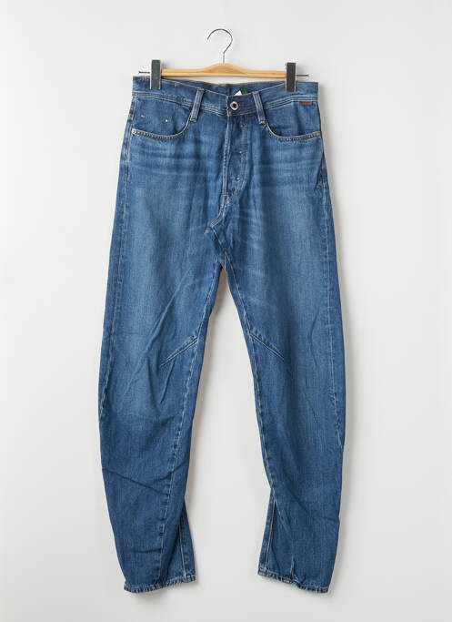 Jeans coupe slim fermeture boutonnée sur le devant taille normale bleu G STAR homme