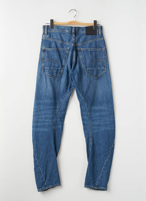 Jeans coupe slim fermeture boutonnée sur le devant taille normale bleu G STAR homme