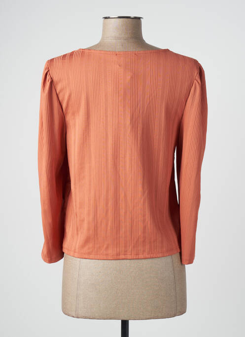 Top orange CACHE CACHE pour femme