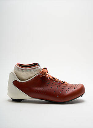 Baskets matière lisse bout rond marron LE COQ SPORTIF homme