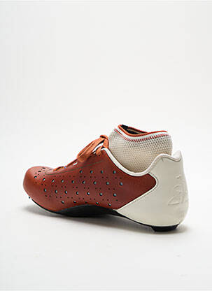 Baskets matière lisse bout rond marron LE COQ SPORTIF homme