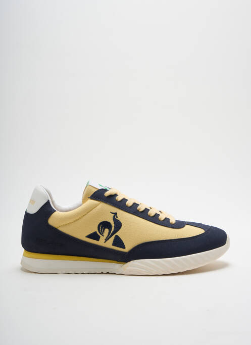 Baskets jaune LE COQ SPORTIF pour homme