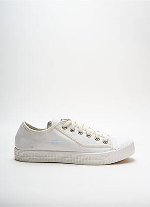 Baskets blanc G STAR pour homme