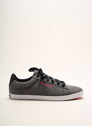 Baskets bout rond talon plat jusqu'à 3cm gris LE COQ SPORTIF femme