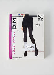 Collants noir DIM pour femme seconde vue