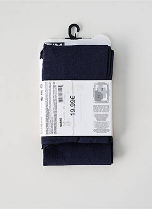 Collants bas/collant bleu DIM femme