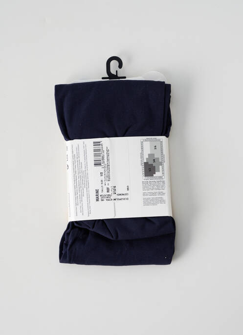 Collants bleu DIM pour femme